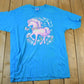 Vintage 1990s Pink Pony Unicorn Club Souvenir Single Stitch Graphic Print T-Shirt Men's 2XL from propervintagecanada