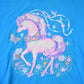 Vintage 1990s Pink Pony Unicorn Club Souvenir Single Stitch Graphic Print T-Shirt Men's 2XL from propervintagecanada