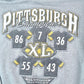 Vintage 1990s Pittsburgh NFL Hoodie Sweatshirt / Made In USA / Football / Sportswear / Americana from propervintagecanada