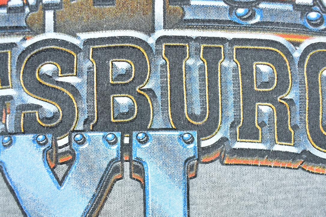 Vintage 1990s Pittsburgh NFL Hoodie Sweatshirt / Made In USA / Football / Sportswear / Americana from propervintagecanada