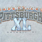 Vintage 1990s Pittsburgh NFL Hoodie Sweatshirt / Made In USA / Football / Sportswear / Americana from propervintagecanada