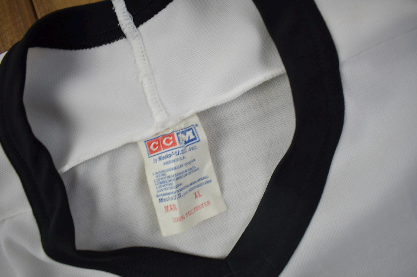 Vintage 1990s Pittsburgh Penguins NHL CCM Hockey Jersey Men's XL from propervintagecanada