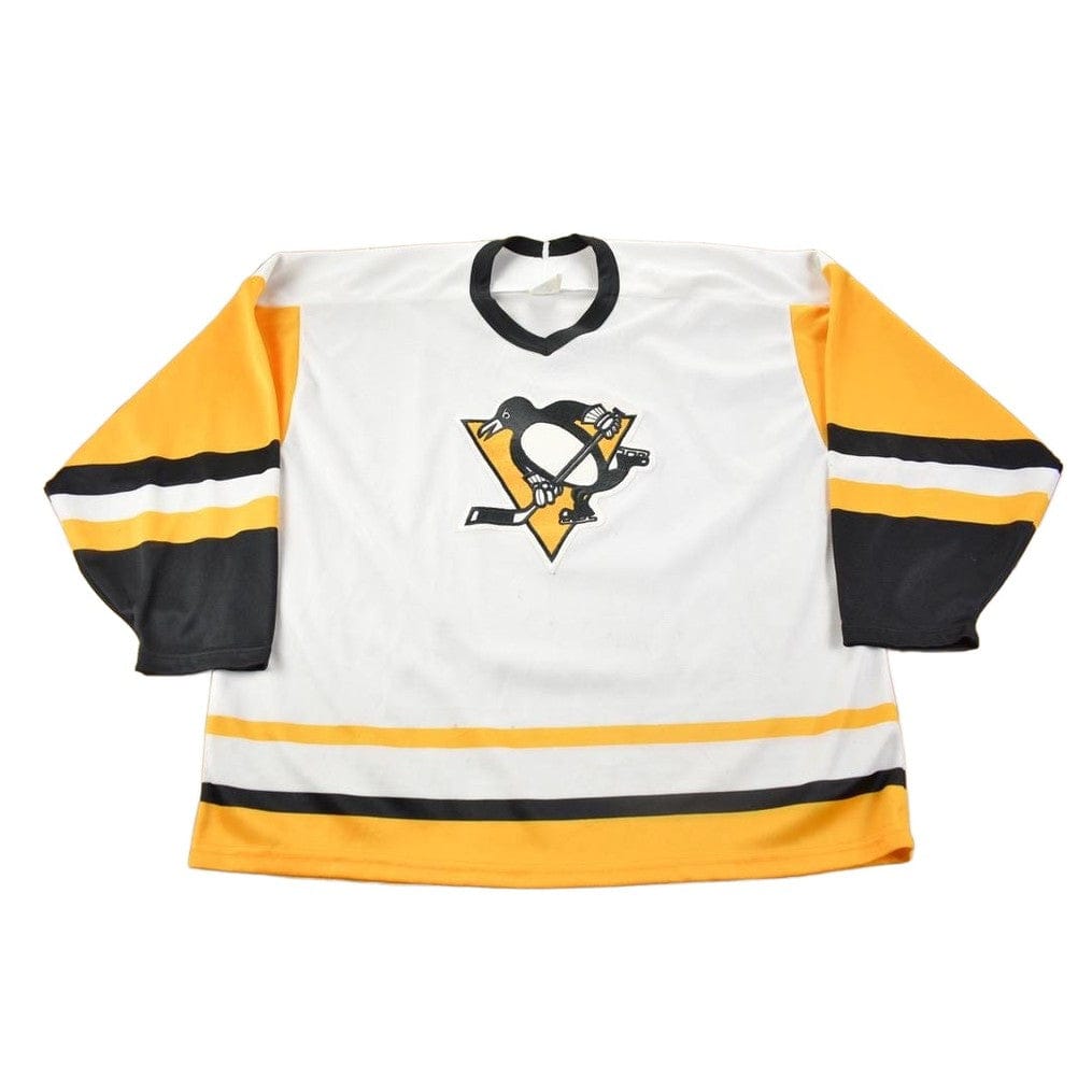 Vintage 1990s Pittsburgh Penguins NHL CCM Hockey Jersey Men's XL from propervintagecanada