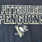 Vintage 1990s Pittsburgh Penguins NHL Hockey Long Sleeve Graphic T-Shirt Men's Large from propervintagecanada