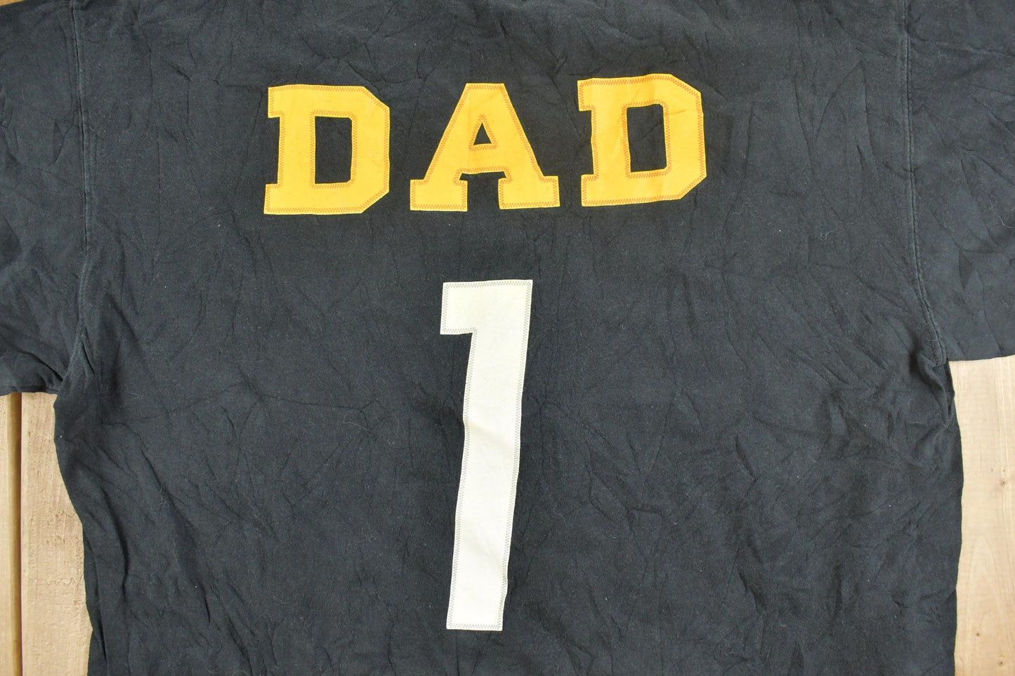Vintage 1990s Pittsburgh Steelers #1 Dad NFL Graphic T-Shirt/ Made In USA / Single Stitch / NFL / 90s Streetwear / Sportswear from propervintagecanada
