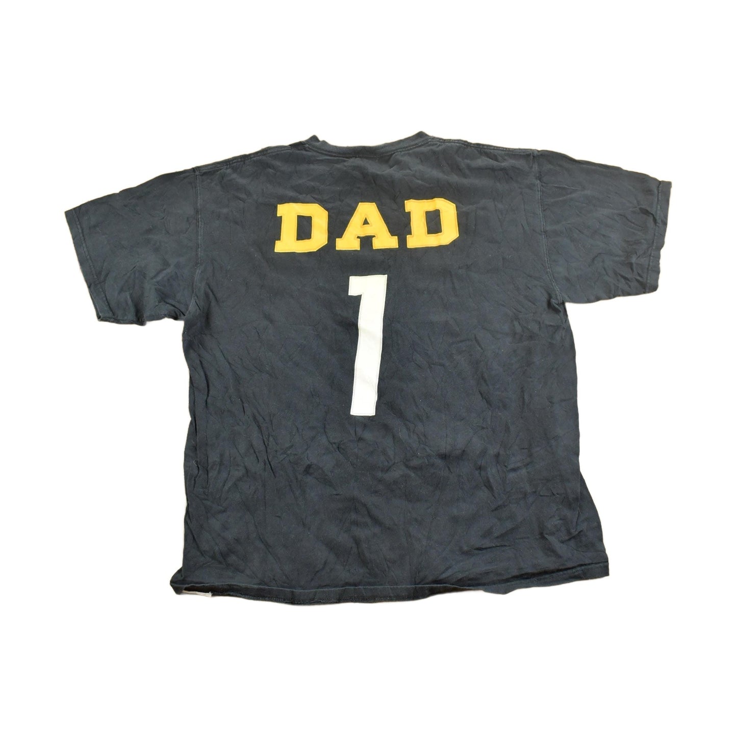 Vintage 1990s Pittsburgh Steelers #1 Dad NFL Graphic T-Shirt/ Made In USA / Single Stitch / NFL / 90s Streetwear / Sportswear from propervintagecanada