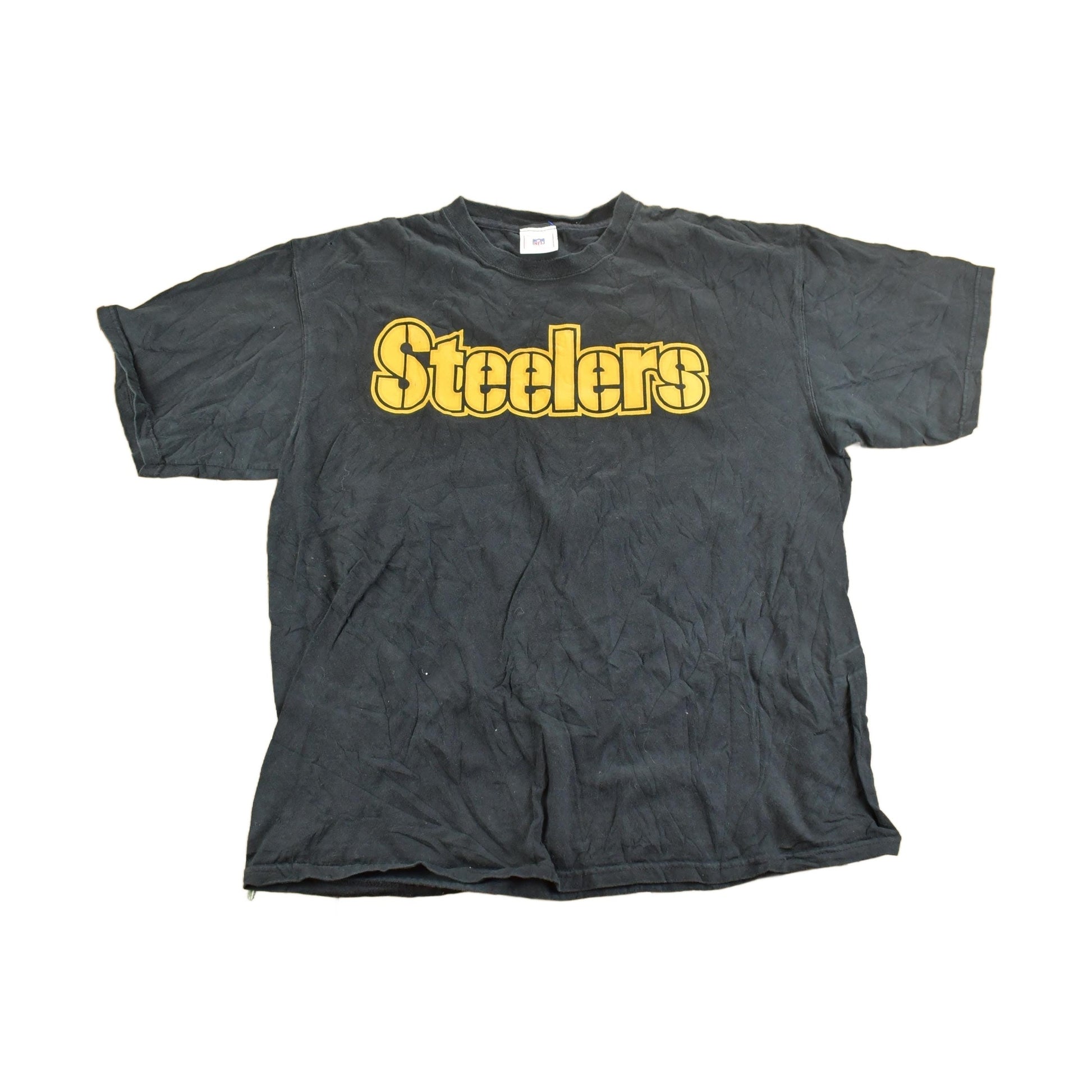 Vintage 1990s Pittsburgh Steelers #1 Dad NFL Graphic T-Shirt/ Made In USA / Single Stitch / NFL / 90s Streetwear / Sportswear from propervintagecanada