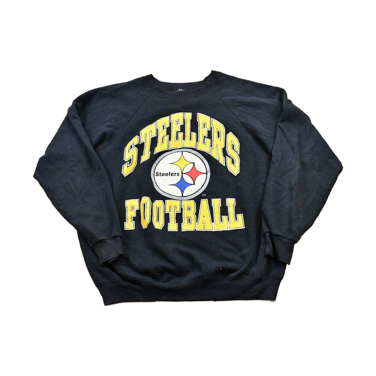 Vintage 1990s Pittsburgh Steelers Crewneck Sweatshirt Men's XL from propervintagecanada