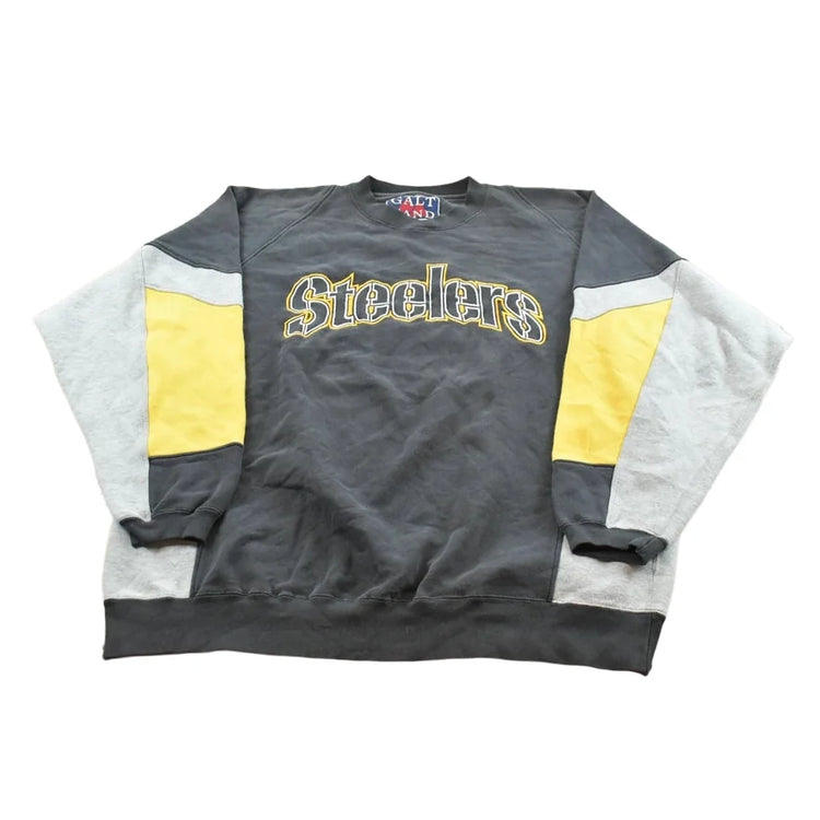 Vintage 1990s Pittsburgh Steelers Embroidered NFL Crewneck Sweatshirt Men's XL from propervintagecanada