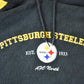 Vintage 1990s Pittsburgh Steelers Fleece NFL Hoodie Sweatshirt Men's XL from propervintagecanada