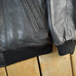 Vintage 1990s Pittsburgh Steelers Leather Varsity NFL Football Jacket Men's Large from propervintagecanada