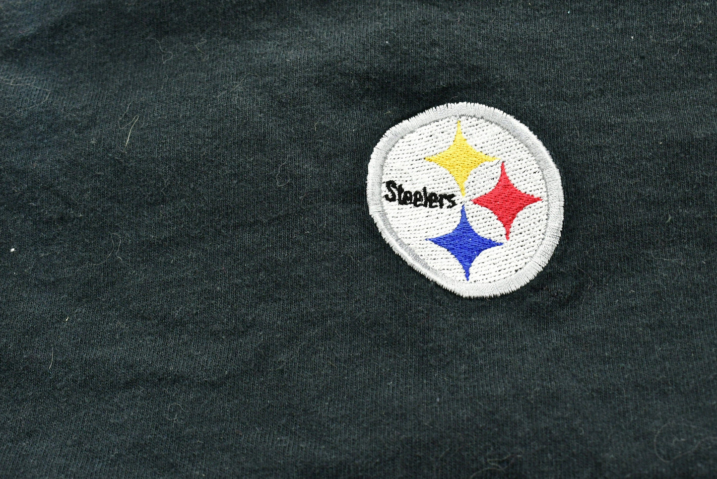 Vintage 1990s Pittsburgh Steelers Longsleeve T-Shirt / Made in USA / NFL / Mock Neck / Embroidery / 90s Streetwear / Athleisure / Sportswear from propervintagecanada