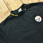 Vintage 1990s Pittsburgh Steelers Longsleeve T-Shirt / Made in USA / NFL / Mock Neck / Embroidery / 90s Streetwear / Athleisure / Sportswear from propervintagecanada