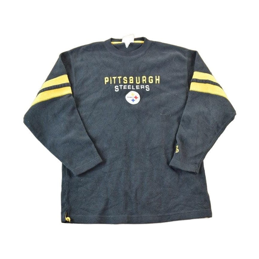 Vintage 1990s Pittsburgh Steelers NFL Crewneck Fleece Sweatshirt Mens L from propervintagecanada
