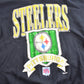 Vintage 1990s Pittsburgh Steelers NFL Crewneck Sweatshirt Men's Large from propervintagecanada
