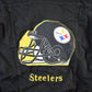 Vintage 1990s Pittsburgh Steelers NFL Denim Jean Trucker Jacket Men's Large from propervintagecanada