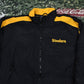 Vintage 1990s Pittsburgh Steelers NFL Logo Athletic Puffer Jacket Men's Large from propervintagecanada