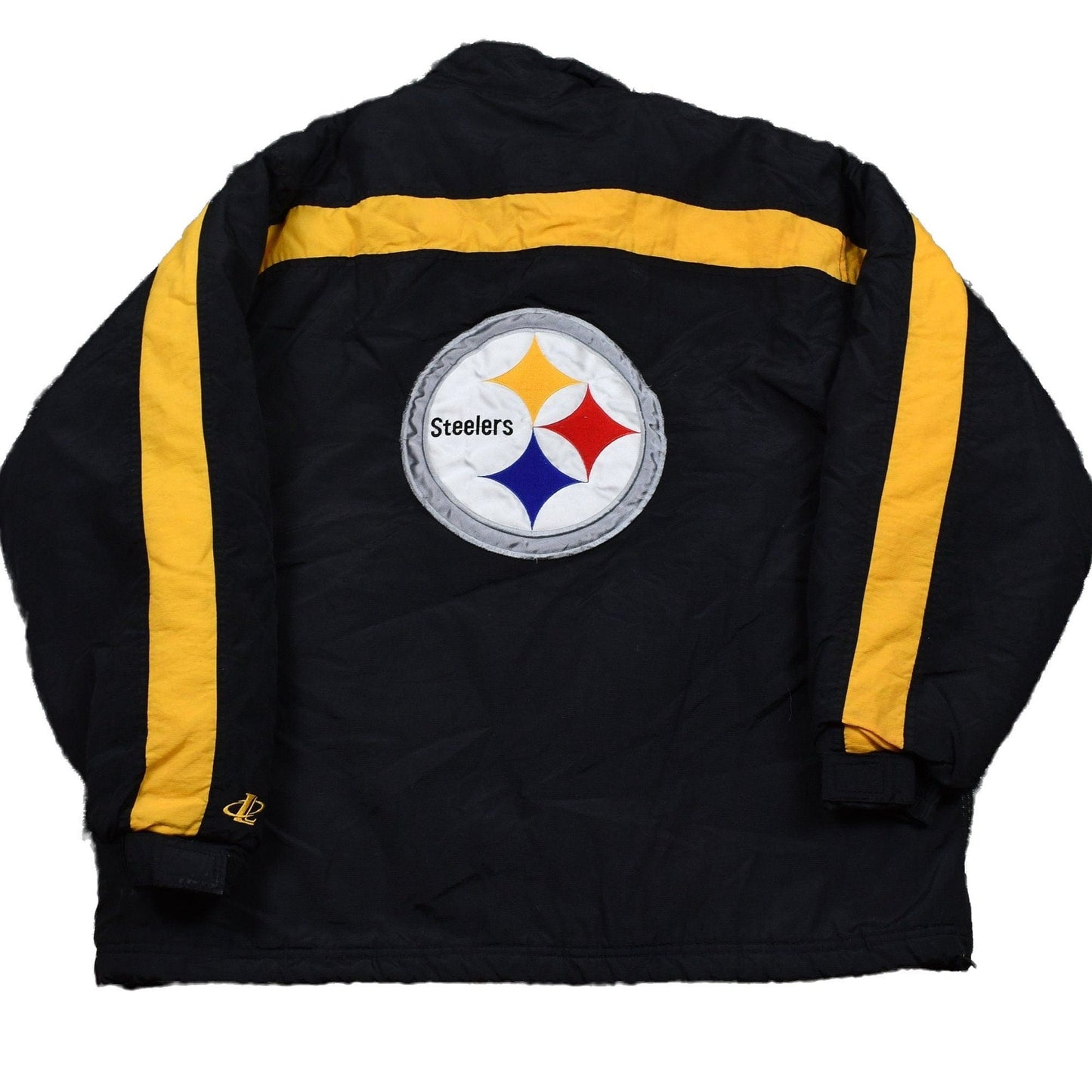 Vintage 1990s Pittsburgh Steelers NFL Logo Athletic Puffer Jacket Men's Large from propervintagecanada