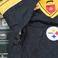 Vintage 1990s Pittsburgh Steelers NFL Pullover Windbreaker Men's XL from propervintagecanada