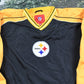 Vintage 1990s Pittsburgh Steelers NFL Pullover Windbreaker Men's XL from propervintagecanada