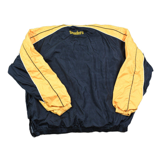 Vintage 1990s Pittsburgh Steelers NFL Pullover Windbreaker Men's XL from propervintagecanada
