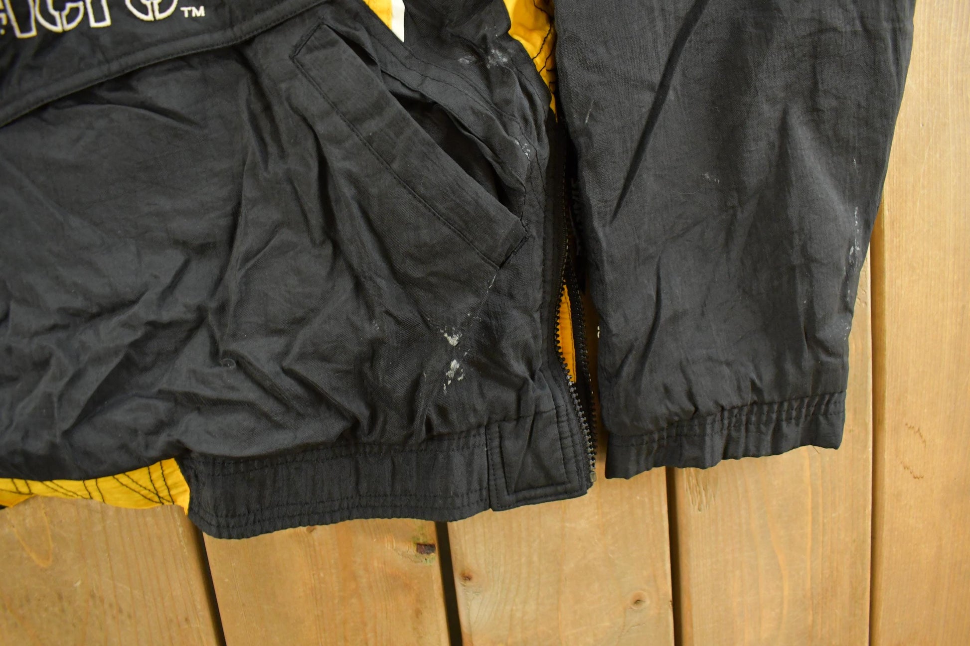 Vintage 1990s Pittsburgh Steelers Starter NFL Anorak Jacket Men's Medium from propervintagecanada