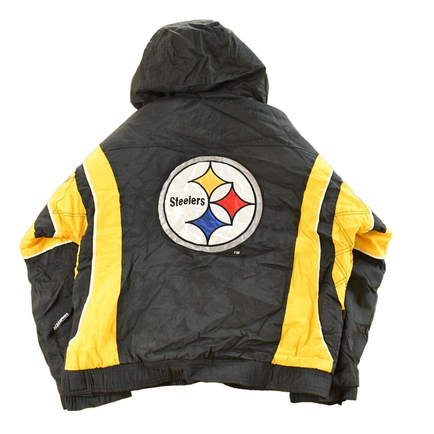 Vintage 1990s Pittsburgh Steelers Starter NFL Anorak Jacket Men's Medium from propervintagecanada