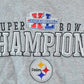 Vintage 1990s Pittsburgh Steelers Superbowl Champions NFL Crewneck Sweatshirt Men's XL from propervintagecanada