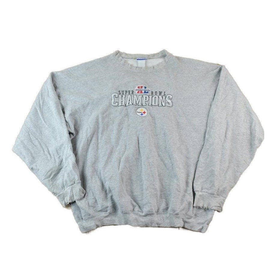 Vintage 1990s Pittsburgh Steelers Superbowl Champions NFL Crewneck Sweatshirt Men's XL from propervintagecanada