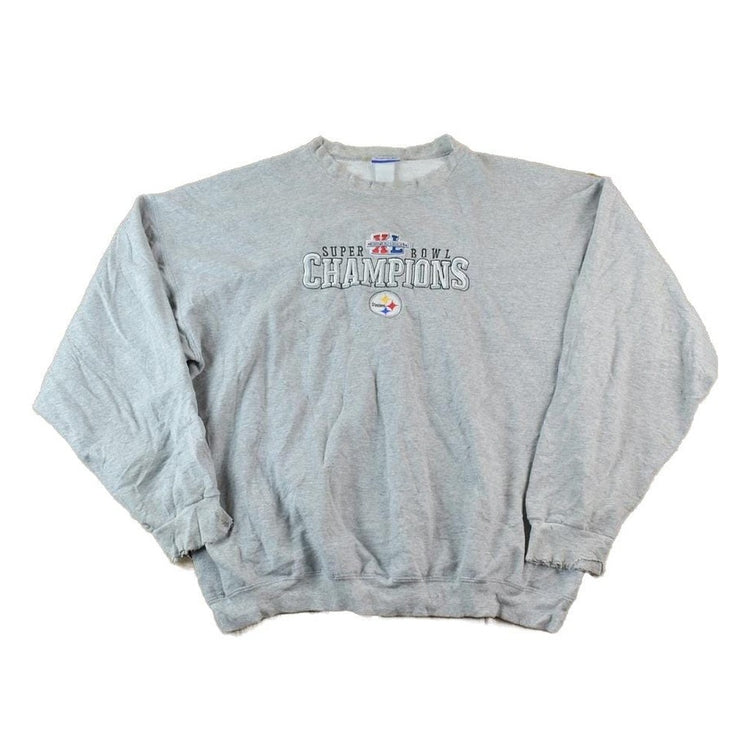 Vintage 1990s Pittsburgh Steelers Superbowl Champions NFL Crewneck Sweatshirt Men's XL from propervintagecanada