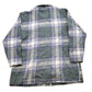 Vintage 1990s Plaid Flannel Zip Up Shirt from propervintagecanada