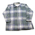Vintage 1990s Plaid Flannel Zip Up Shirt from propervintagecanada