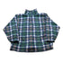 Vintage 1990s Plaid Fleece Quarter Zip Sweater Men&