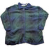 Vintage 1990s Plaid Knitted Button Up Collared Sweater Men&