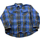Vintage 1990s Plaid Winter Flannel Button Up Shirt Men's XL from propervintagecanada
