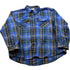 Vintage 1990s Plaid Winter Flannel Button Up Shirt Men&