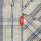 Vintage 1990s Plains Plaid Western Button Up Shirt Men's Medium from propervintagecanada