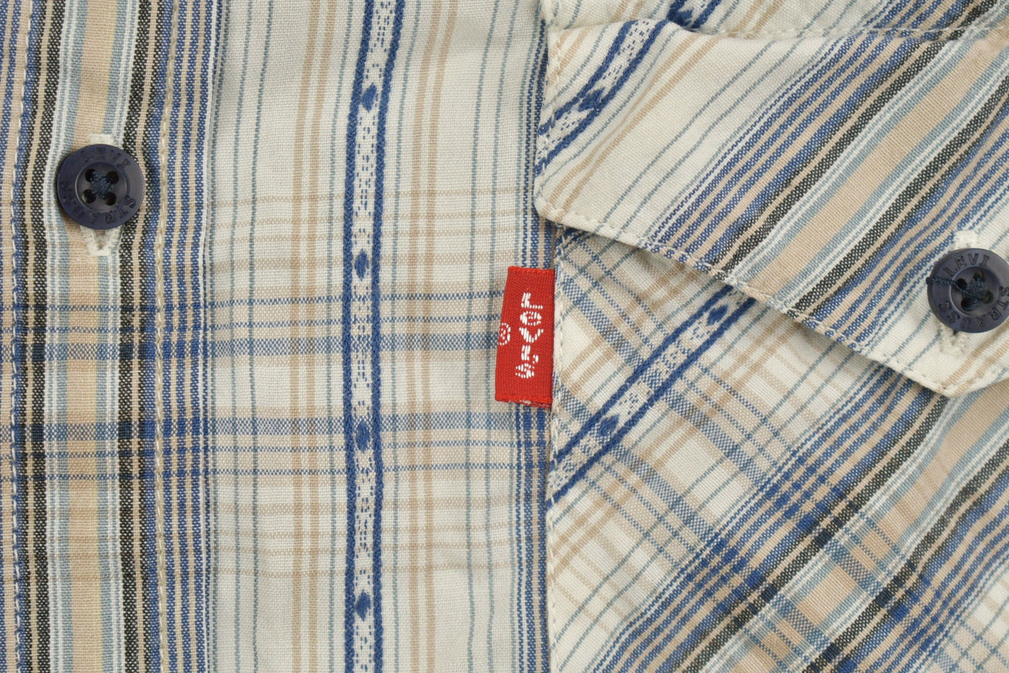 Vintage 1990s Plains Plaid Western Button Up Shirt Men's Medium from propervintagecanada
