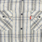 Vintage 1990s Plains Plaid Western Button Up Shirt Men's Medium from propervintagecanada