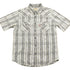Vintage 1990s Plains Plaid Western Button Up Shirt Men&