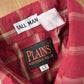 Vintage 1990s Plains Western Wear Plaid Button Up Shirt Men's Large Tall from propervintagecanada