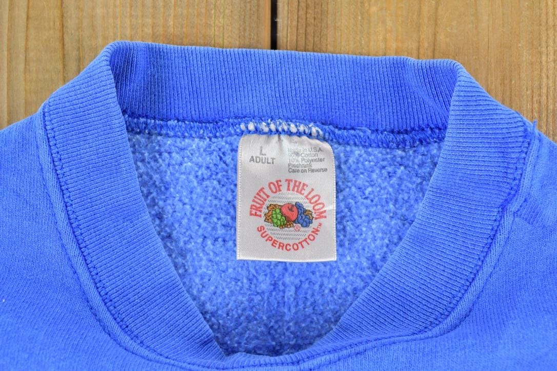 Vintage 1990s Plainview Minnesota Schools Souvenir Heavyweight Crewneck Sweatshirt Men's Large from propervintagecanada