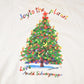 Vintage 1990s Planet Hollywood Arnold Schwarzenegger Graphic Print Christmas Tree Crewneck Sweatshirt Mens XL from propervintagecanada