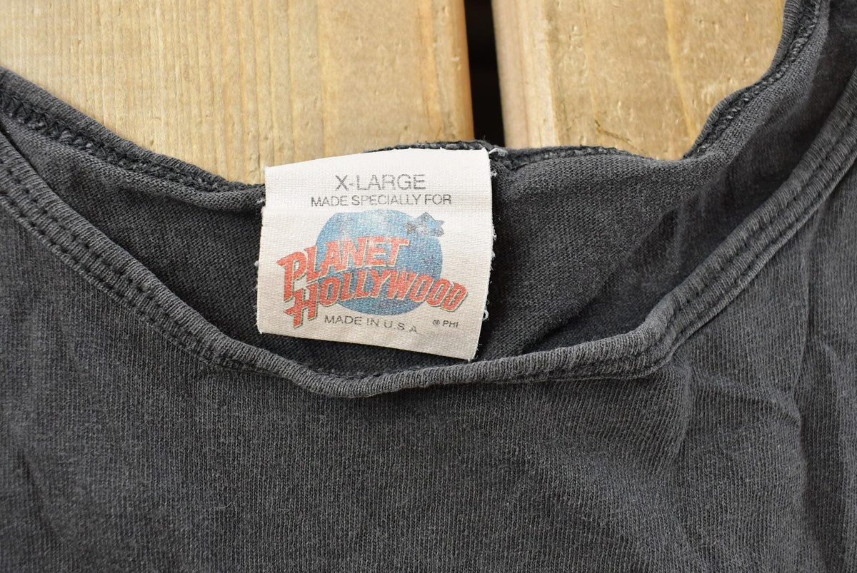 Vintage 1990s Planet Hollywood Atlantic City Souvenir Tank Top Mens L from propervintagecanada