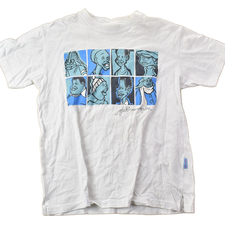 Vintage 1990s PLATINUM FUBU Graphic T-Shirt Men's Large from propervintagecanada