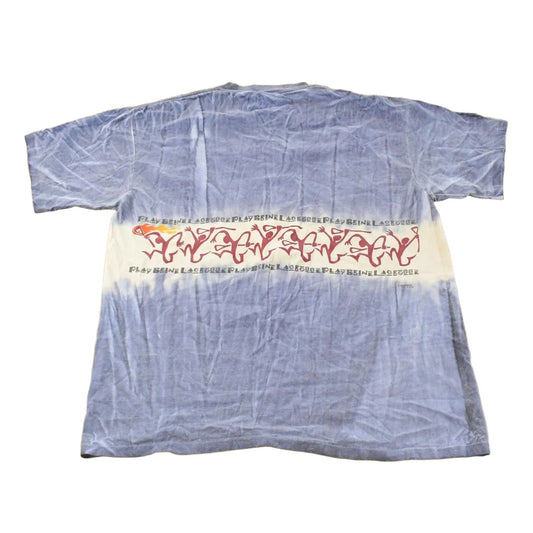 Vintage 1990s Play Brine Lacrosse Tie Dye T-Shirt Men's Large from propervintagecanada