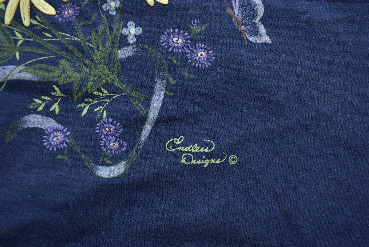 Vintage 1990s Pleasant Shade Floral T-Shirt Men's XL from propervintagecanada