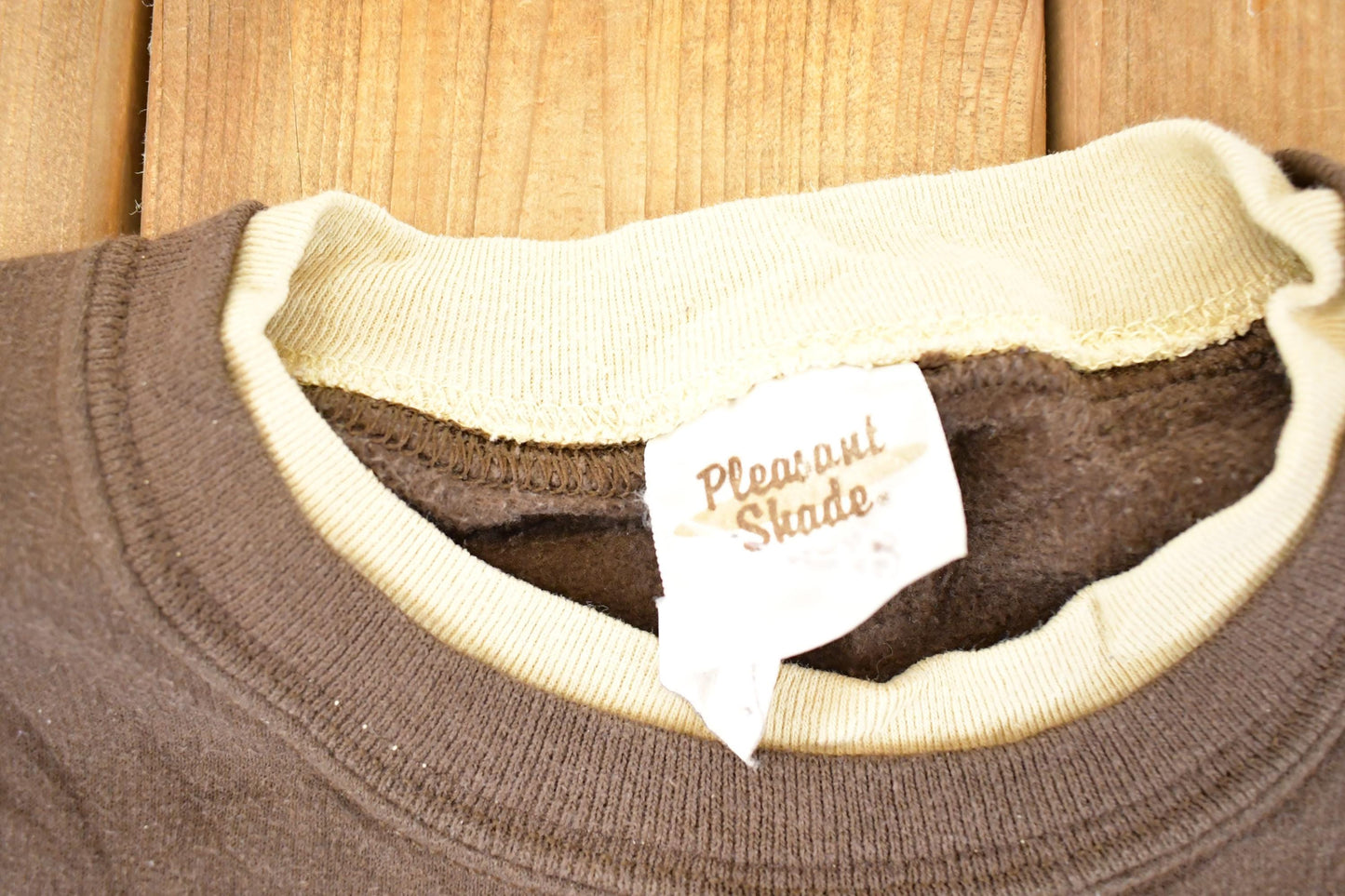 Vintage 1990s Pleasant Shade Winter Cardinal Double Collar Souvenir Crewneck Sweatshirt Men's XXL from propervintagecanada