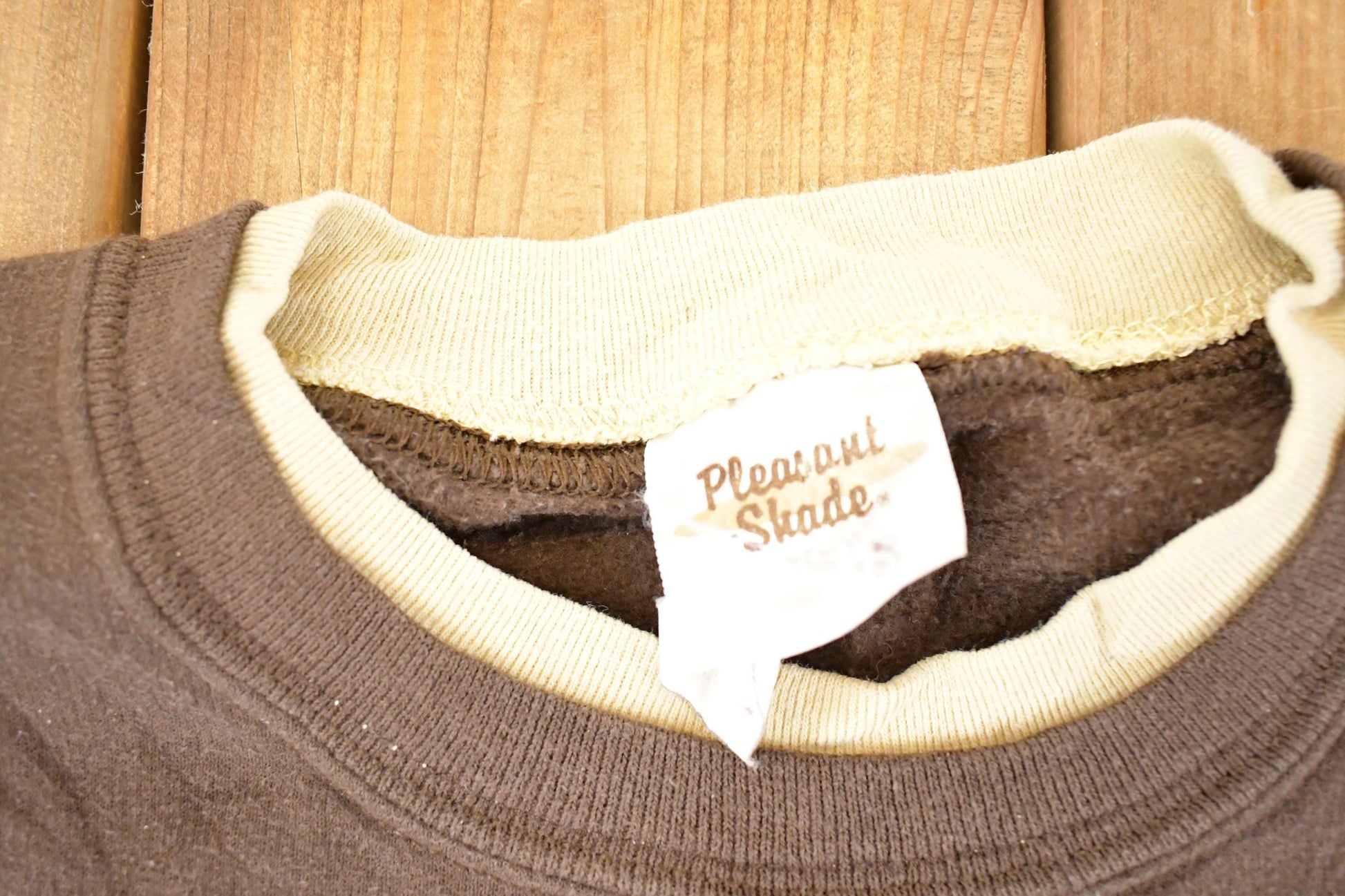 Vintage 1990s Pleasant Shade Winter Cardinal Double Collar Souvenir Crewneck Sweatshirt Men's XXL from propervintagecanada