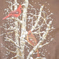Vintage 1990s Pleasant Shade Winter Cardinal Double Collar Souvenir Crewneck Sweatshirt Men's XXL from propervintagecanada